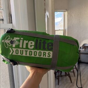 Firelite Outdoors Green Sleeping Bag